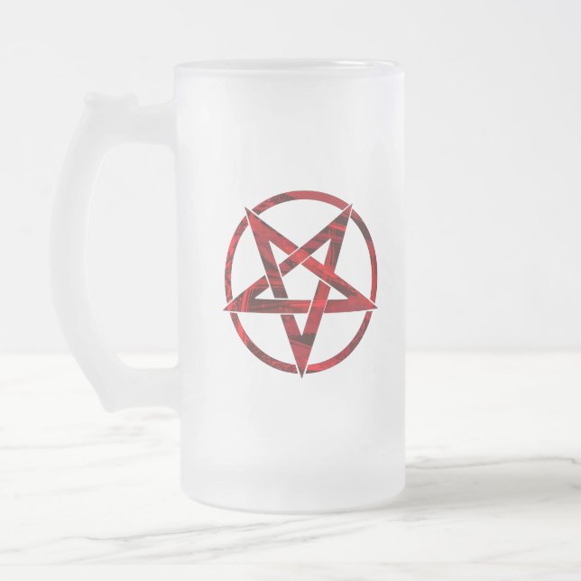 Chope Givrée Pentagramme du Diable Rouge (Gauche)