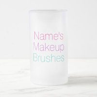 Personnalisable Votre nom brosse de maquillage Tit