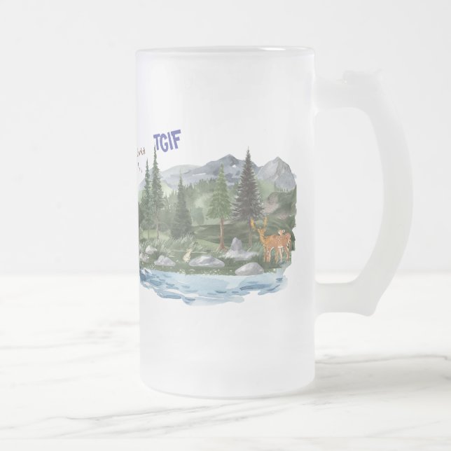 Chope Givrée Personnaliser Mountain High Wildlife (Droit)