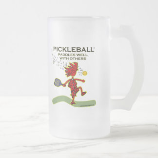 Chope Givrée Pickleball barbote bien avec d'autres