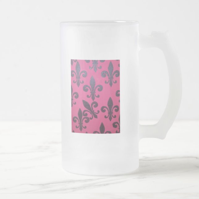 Chope Givrée Pink Fleur De Lis (Droit)