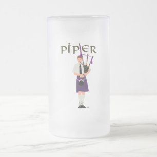 Chope Givrée PIPER carreau violet