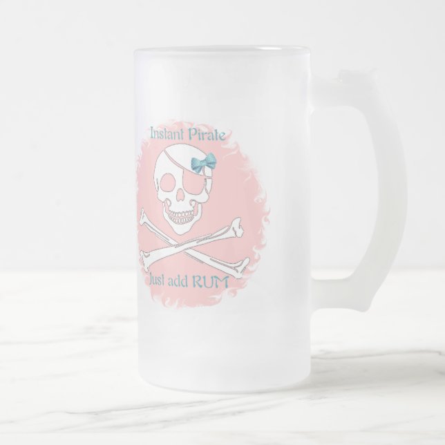 Chope Givrée Pirate instantané rose (Droit)
