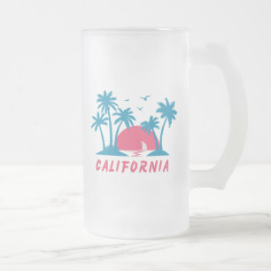 Chope Givrée Plage de Californie au coucher du soleil 