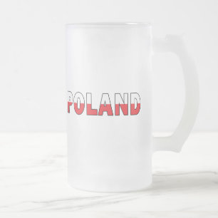 Chope Givrée Pologne aux couleurs du drapeau polonais