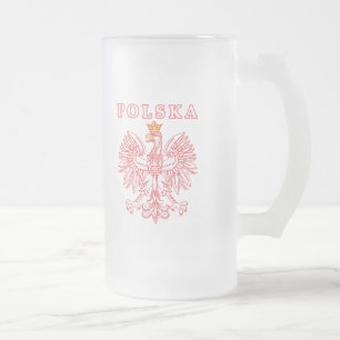 Chope Givrée Polska Avec Aigle Rouge Polonais