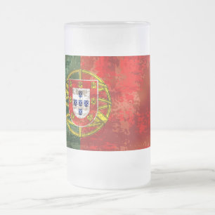 Chope Givrée Por vintage Fás De Portugal de Bandeira Portuguesa