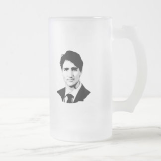 Chope Givrée Portrait de Justin Trudeau