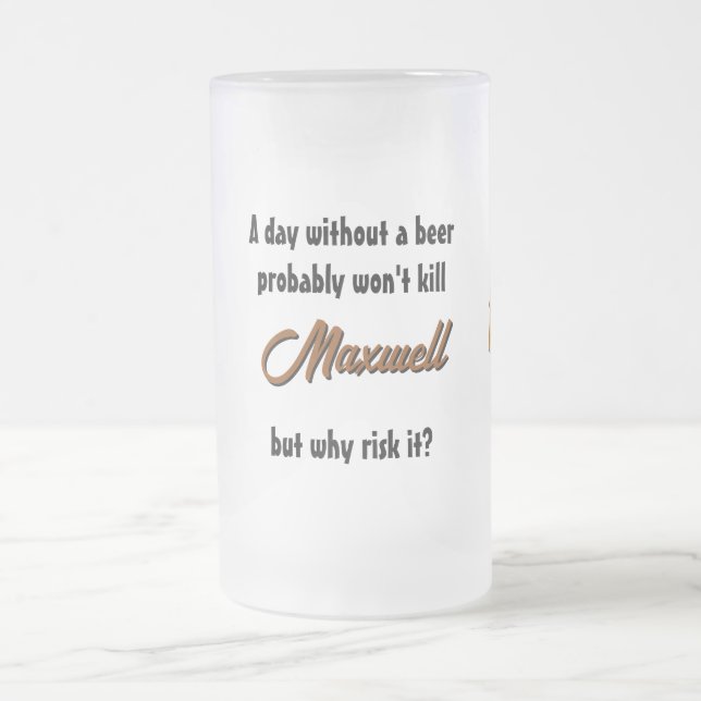 Chope Givrée Poulet Bière Frosted Musique (Centre)