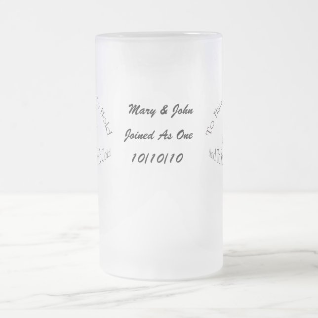 Chope Givrée Pour avoir et tenir et conserver votre bière (Centre)