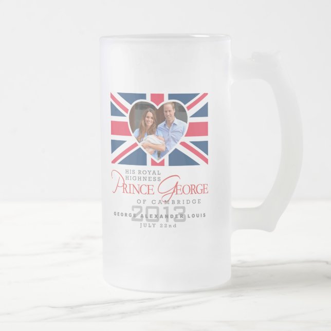 Chope Givrée Prince George - William et Kate (Droit)