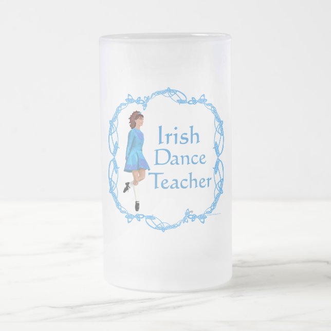 Chope Givrée Professeur de danse step irlandais - Bleu (Centre)