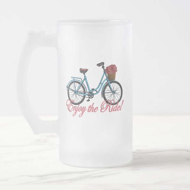 Chope Givrée Profitez De La Promenade Bicyclette (Gauche)