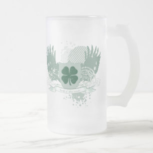 Chope Givrée quatre feuilles de trèfle. chance o'l'irish.