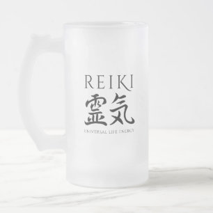 Chope Givrée Reiki 霊 気 Japonais Calligraphic Life Energy