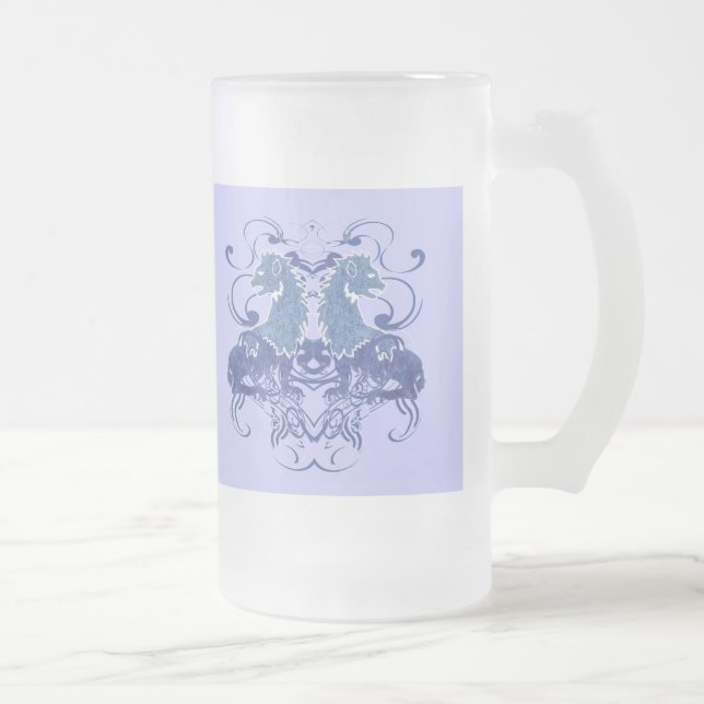 Chope Givrée Renaissance Médiéval Vintage Lions (Droit)