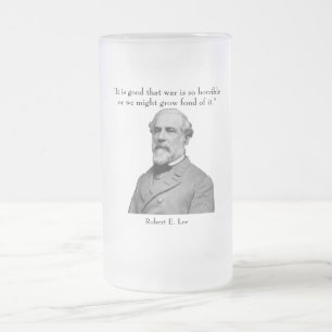 Chope Givrée Robert E. Lee et citation