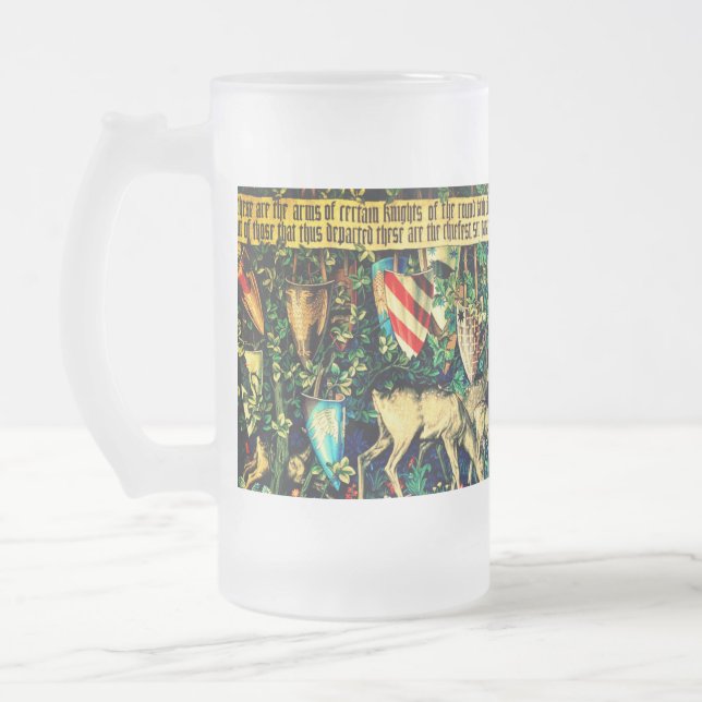 Chope Givrée Roi médiéval Arthur William Morris (Gauche)