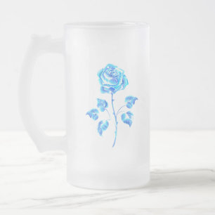Chope Givrée Rose Bleue Brûlante