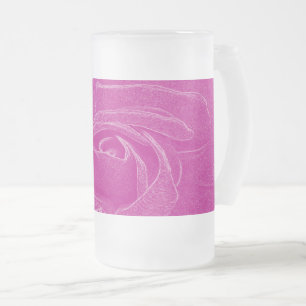 Chope Givrée Rose en dentelle magenta
