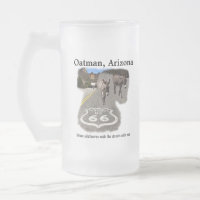 Route 66 Oatman Arizona Burros Dans La Rue