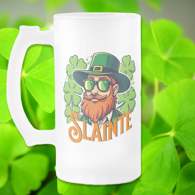 Chope Givrée Saint Patrick Toast irlandais de Sainte Sainte-Cla (Créateur téléchargé)