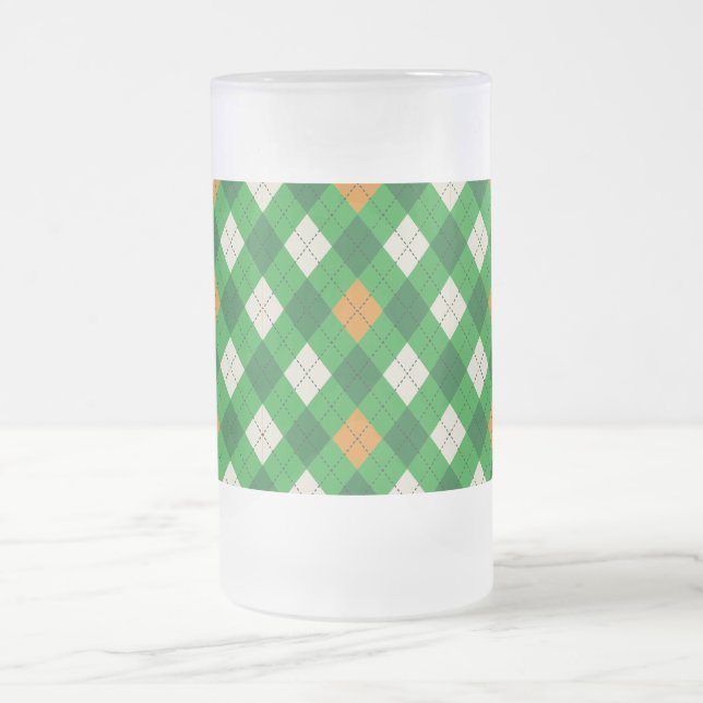 Chope Givrée Saint Patrick's Day couleur Irlandaise argyles (Centre)