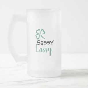 Chope Givrée Sassy Lassy avec trèfle pour la Saint-Patrick