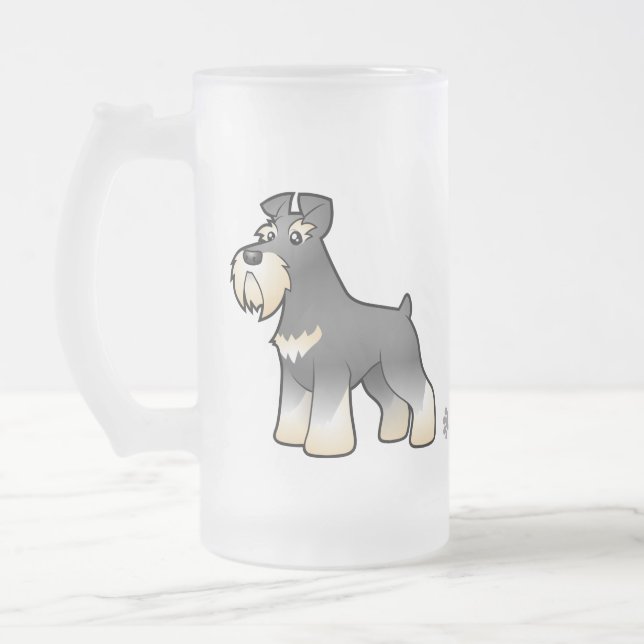 Chope Givrée Schnauzer géant/standard/miniature de bande (Gauche)