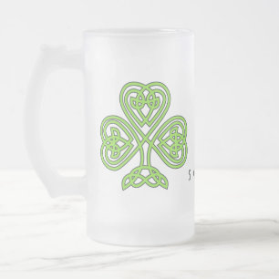 Chope Givrée Shamrock celtique Green St. Patrick's Day Sainte