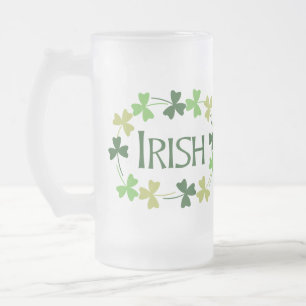 Chope Givrée Shamrock irlandais Oval