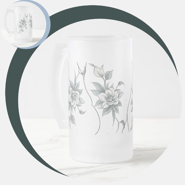 Chope Givrée Shulutula (Shulutula Frosted Glass Beer Mug
)