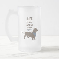 Silhouette Dachshund minimaliste devis personnalis