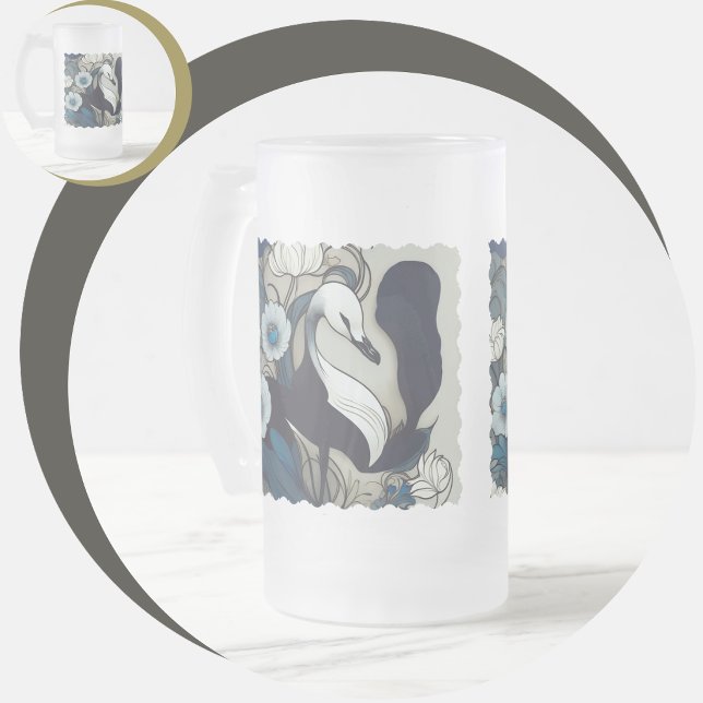Chope Givrée Simple (Uncomplicated Frosted Glass Beer Mug
)