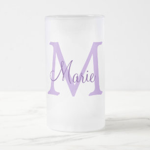 Chope Givrée simple ajout de nom minimal monogramme rose rouge
