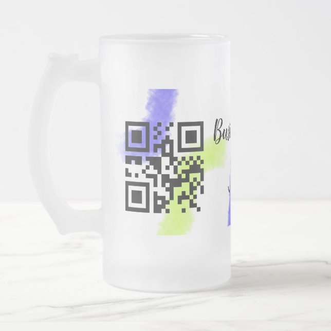 Chope Givrée Simple entreprise site web code-barres QR ajouter  (Gauche)