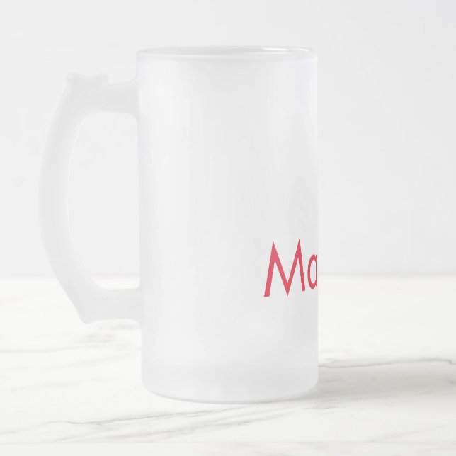 Chope Givrée simple initial letter monogram add your name lett  (Gauche)