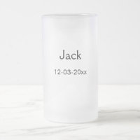 SIMPLE MINIMAL ajouter votre nom toiletteur person