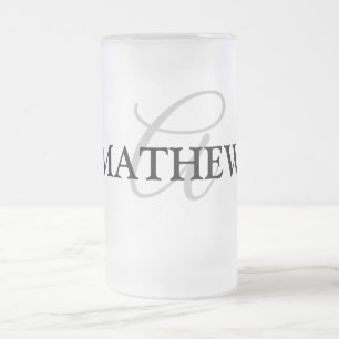 Chope Givrée simple minimum ajouter votre nom MONOGRAM GROOMSME