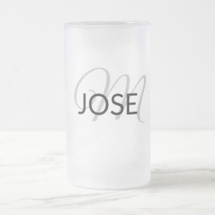 Chope Givrée simple minimum ajouter votre nom MONOGRAM GROOMSME