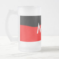 Simple monogramme ajouter votre nom lettre man min