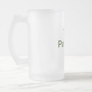Chope Givrée Simple vert minimal ajouter votre nom de texte pho