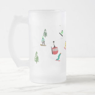 Chope Givrée Snowboard d'hiver moderne Snowboard