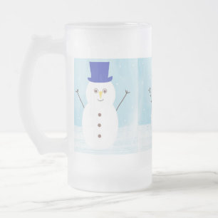 Chope Givrée snowman art