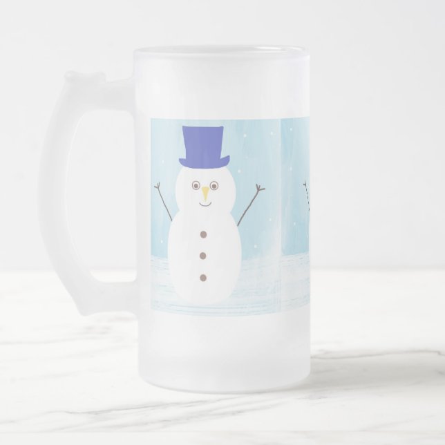 Chope Givrée snowman art (Gauche)