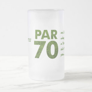 Chope Givrée Soixante-dixième fête d'anniversaire de golfeurs