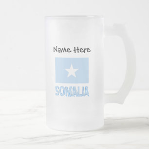 Chope Givrée Somalie Drapeau somalien Noir Personnalisation