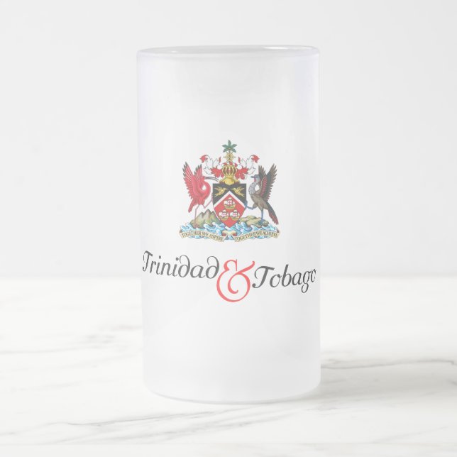 Chope Givrée Souvenir de Trinité-et-Tobago (Centre)