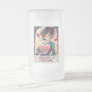 Chope Givrée Soyez ma Saint-Valentin dans le style Manga 31470