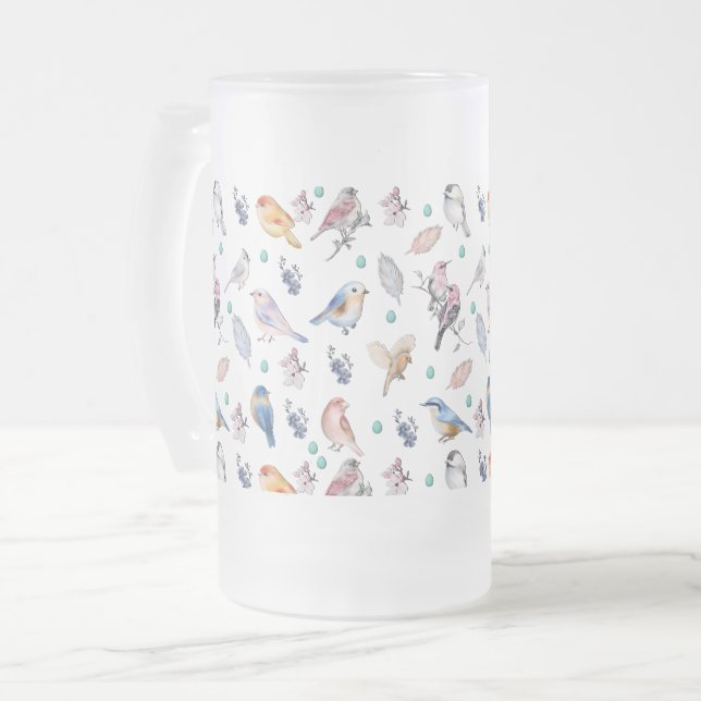 Chope Givrée Spring Birds Pattern (Devant gauche)
